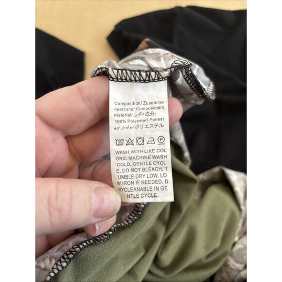 Shein Curve 2XL Long Sleeve Shirt Top Color Block Animal Print - Picture 6 of 6